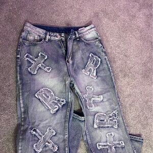 Letter Jeans
